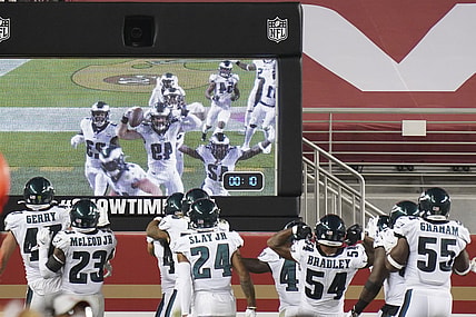 Philadelphia Eagles players vs. 49ers on Sunday Night Football