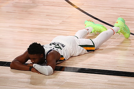 Utah Jazz guard Donovan Mitchell during NBA Playoffs