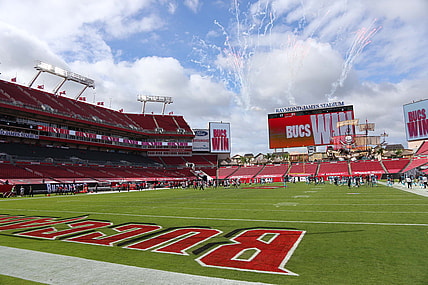 General view of Raymond James Stadium. Mandatory Credit: Kim Klement-USA TODAY Sports
