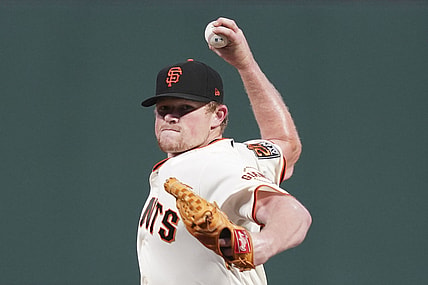 Sep 23, 2020; San Francisco, California, USA; San Francisco Giants pitcher Logan Webb (62) delivers a pitch against the Colorado Rockies during the second inning at Oracle Park. Mandatory Credit: Kyle Terada-USA TODAY Sports