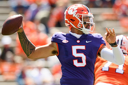 D.J. Uiagalelei's quote on pressure suggests he'll handle succeeding Trevor Lawrence