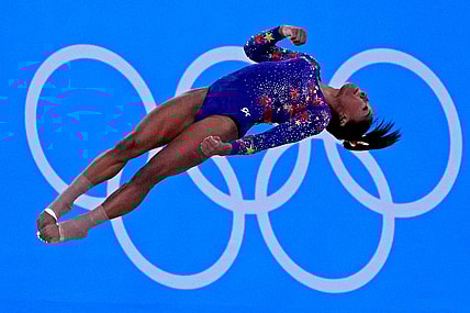July 25: Simone Biles competes on the floor in the women's gymnastics qualifications.

Usp Olympics Gymnastics July 25 S Oly Jpn