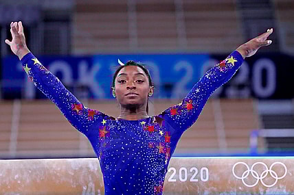 Simone Biles will compete in the balance beam final.

Olympics Gymnastics July 25
