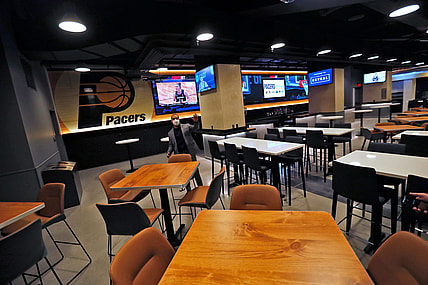 This is the new PointsBet Hardwood Club seen during the Fieldhouse of the Future Phase 1 Renovations Reveal and Media Walkthrough Thursday, Jan. 21, 2021 at Bankers Life Fieldhouse in downtown Indianapolis. The Fieldhouse chose to work towards offering different experiences from which patrons could choose.

A Tour Is Given During The Fieldhouse Of The Future Phase 1 Renovations Reveal And Media Walkthrough At Bankers Life Fieldhouse