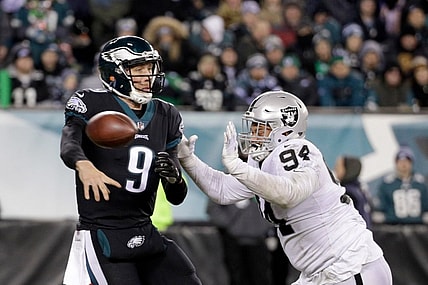 Las Vegas Raiders Report Philadelphia Eagles