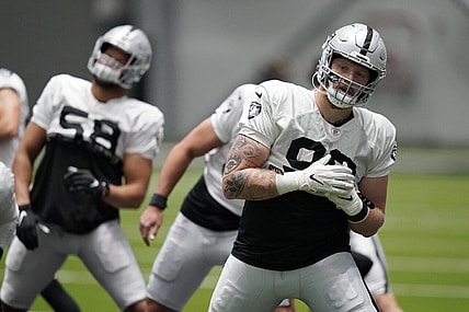 Maxx Crosby Las Vegas Raiders training camp Paul Guenther