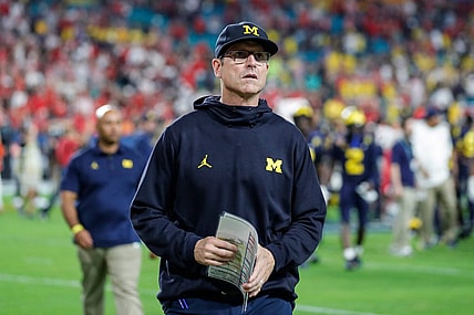 Raiders Jim Harbaugh Michigan