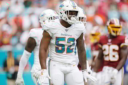 Raiders trade draft pick to dolphins Raekwon McMillan
