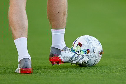 Feb 26, 2022; Fort Lauderdale, Florida, USA;  Adidas MLS balls are used during a match featuring Inter Miami and the Chicago Fire at Inter Miami CF Stadium. Mandatory Credit: Nathan Ray Seebeck-USA TODAY Sports