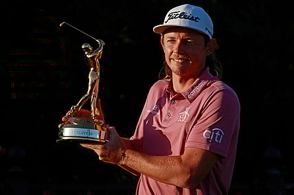 March 14: Cameron Smith holds up The Players Championship trophy at TPC Sawgrass in Ponte Vedra Beach, Florida.

Syndication Florida Times Union