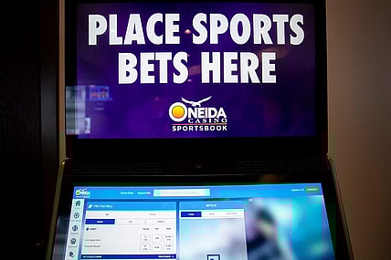 Interior of the newly renovated sports wagering lounge, Thursday, Feb. 10, 2022, at the Oneida Casino in Green Bay, Wis. Samantha Madar/USA TODAY NETWORK-Wisconsin

Gpg Oneida Sports Wagering Lounge 02102022 0007