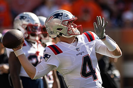 bailey zappe, new england patriots