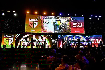 Jul 21, 2019; Miami Beach, FL, USA; A general view during gameplay between GEN.G and EUnited during the Call of Duty League Finals e-sports event at Miami Beach Convention Center. Mandatory Credit: Jasen Vinlove-USA TODAY Sports
