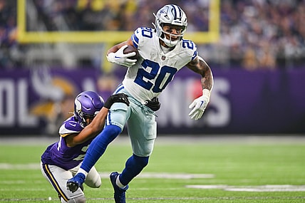 Dallas Cowboys running back Tony Pollard