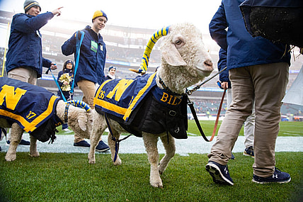 Dec 14, 2019; Philadelphia, PA, USA; Navy mascot on the field during pregame ceremonies before the Army Navy game between the Army Black Knights and the Navy Midshipmen at Lincoln Financial Field. Mandatory Credit: Bill Streicher-USA TODAY Sports