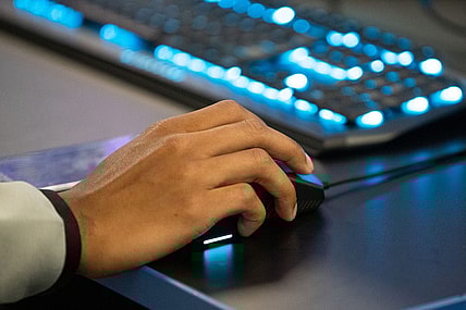 Tyler Hawkins, a member of the Tallahassee Community College esports team, plays Call of Duty Vanguard to kick start the season Monday, Oct. 3, 2022.

Tcc Esports061