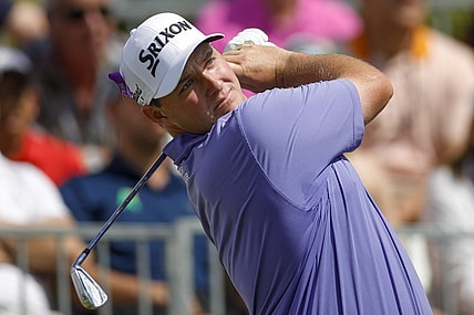 Feb 27, 2022; Palm Beach Gardens, Florida, USA; Sepp Straka plays his shot from the first teed uring the final round of The Honda Classic golf tournament. Mandatory Credit: Sam Navarro-USA TODAY Sports