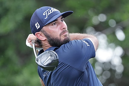 Mar 5, 2023; Orlando, Florida, USA;   Max Homa hits his drive on the on the first hole during the final round of the Arnold Palmer Invitational golf tournament. Mandatory Credit: Reinhold Matay-USA TODAY Sports