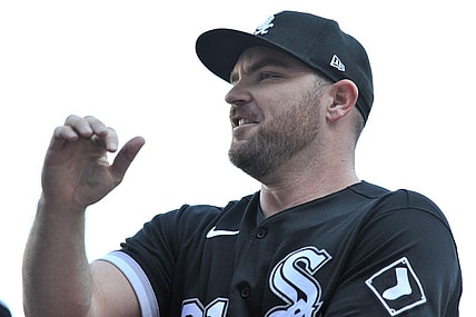 Sep 29, 2022; Minneapolis, Minnesota, USA; Chicago White Sox relief pitcher Liam Hendriks (31) looks on after the game against the Minnesota Twins at Target Field. Mandatory Credit: Jeffrey Becker-USA TODAY Sports