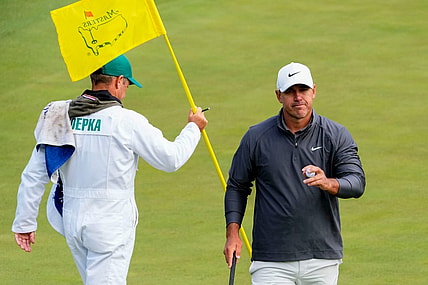 April 9: Brooks Koepka walks off the 15th green after making his par putt during the third round of the Masters.

Usp Pga Masters Tournament Completion Of Third S Glf Usa Ga