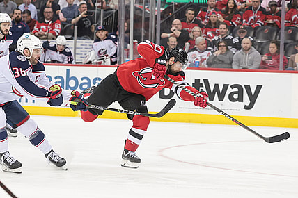 NHL: Columbus Blue Jackets at New Jersey Devils