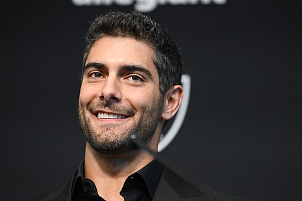 Las Vegas Raiders quarterback Jimmy Garoppolo
