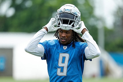 Detroit Lions wide receiver Jameson Williams