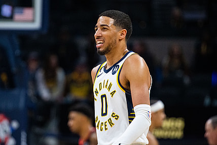 Indiana Pacers guard Tyrese Haliburton