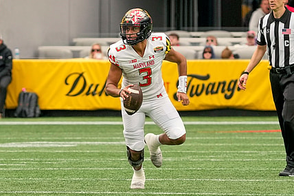 Maryland Terrapins quarterback Taulia Tagovailoa