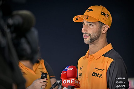 Oct 22, 2022; Austin, Texas, USA; Driver Daniel Ricciardo at the U.S. Grand Prix at Circuit of the Americas. Mandatory Credit: Jerome Miron-USA TODAY Sports
