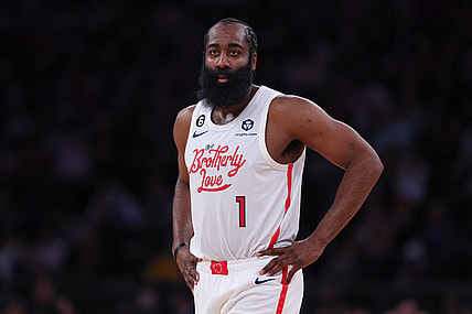 Philadelphia 76ers guard James Harden