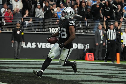 Las Vegas Raiders running back Josh Jacobs