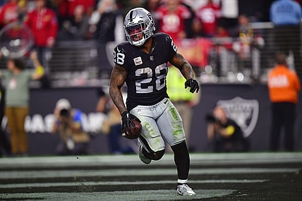Las Vegas Raiders running back Josh Jacobs