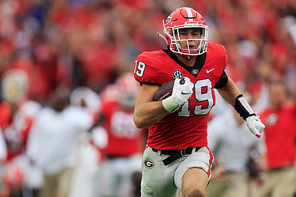 Georgia Bulldogs tight end Brock Bowers