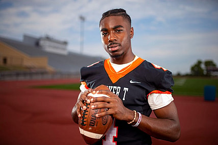 Booker T Washington's Micah Tease poses for a photo for The Oklahoman's Super 30 series in Tulsa, Okla., Thursday, July 21, 2022.

Super 30