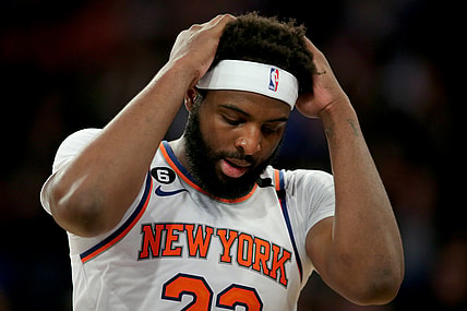 New York Knicks center Mitchell Robinson