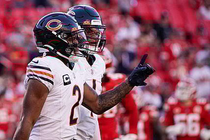 Chicago Bears quarterback Justin Fields