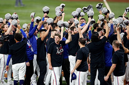 MLB: ALDS-Baltimore Orioles at Texas Rangers