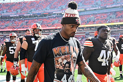 Cleveland Browns quarterback Deshaun Watson