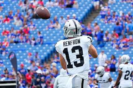 Las Vegas Raiders receiver Hunter Renfrow