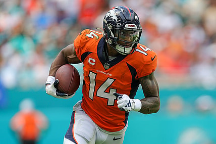 Denver Broncos' Courtland Sutton
