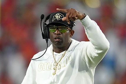 Colorado Buffaloes head coach Deion Sanders, Sean Lewis