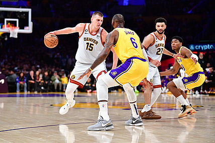 NBA: Playoffs-Denver Nuggets at Los Angeles Lakers