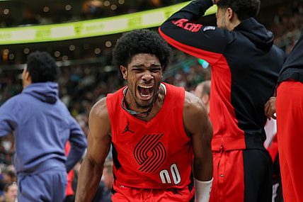 Portland Trail Blazers guard Scoot Henderson