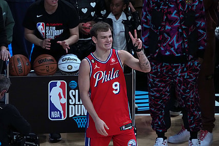 Mac McClung in Slam Dunk contest