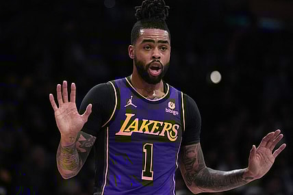 Los Angeles Lakers guard D'Angelo Russell