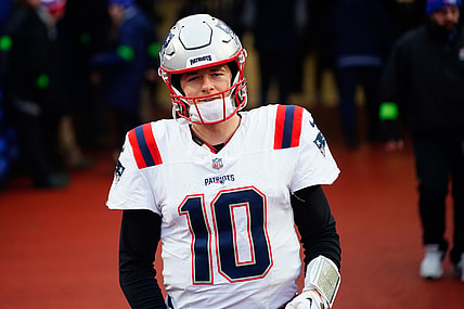 New England Patriots quarterback Mac Jones