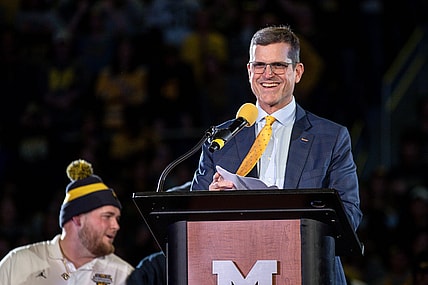 Michigan Wolverines coach Jim Harbaugh