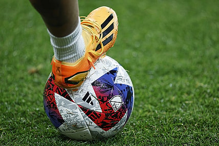 Oct 7, 2023; Sandy, Utah, USA; The is a general view of a practice ball prior to the game between Real Salt Lake and Sporting Kansas City at America First Field. Mandatory Credit: Jeff Swinger-USA TODAY Sports