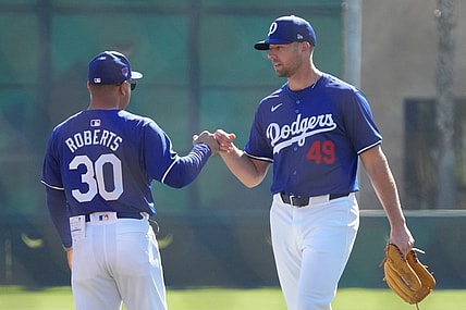 MLB: Los Angeles Dodgers-Workouts